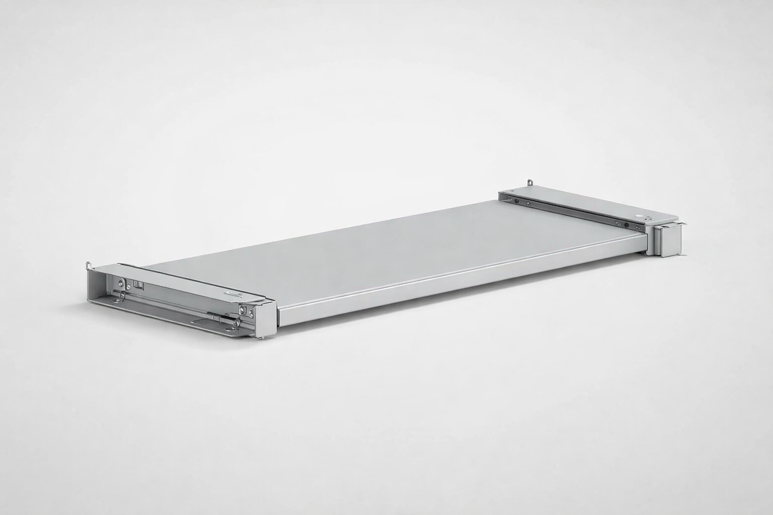 Akcesorium do szaf biurowych Półka wysuwana – 52 x 424 x 370 - dostosowanie wnętrza metalowych szaf do segregatorów