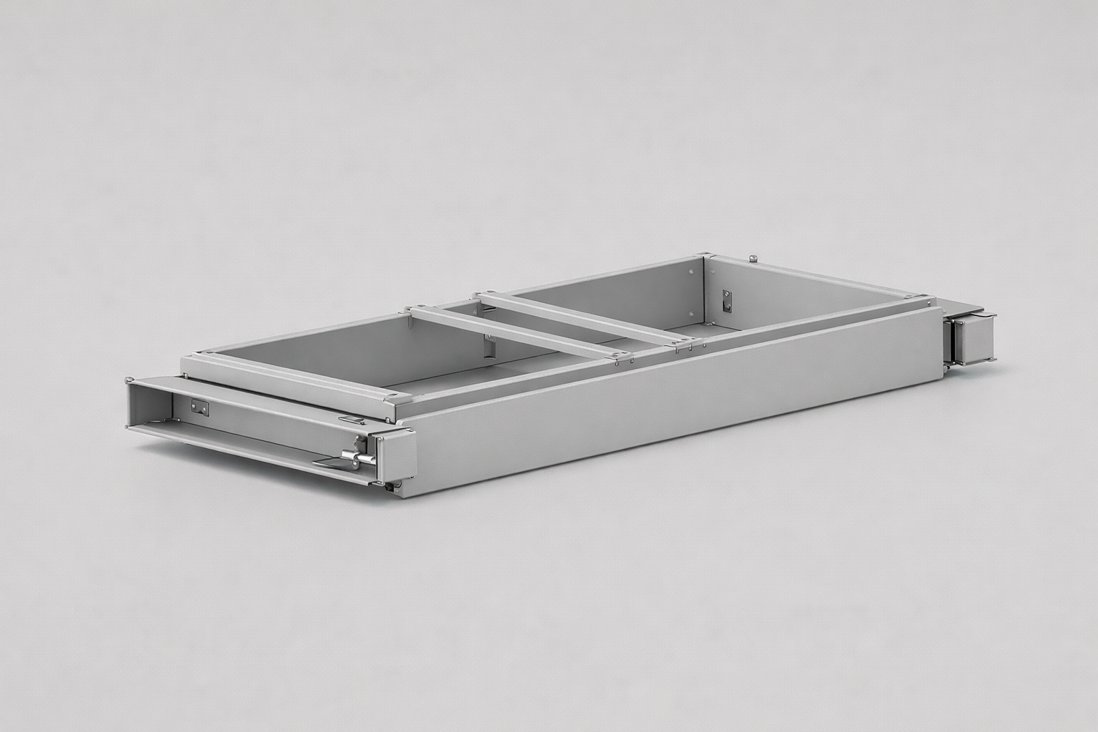 Akcesorium do szaf biurowych Szuflada ramowa – 95 x 824 x 358 95 x 1024 x 358 - dostosowanie wnętrza metalowych szaf do segregatorów