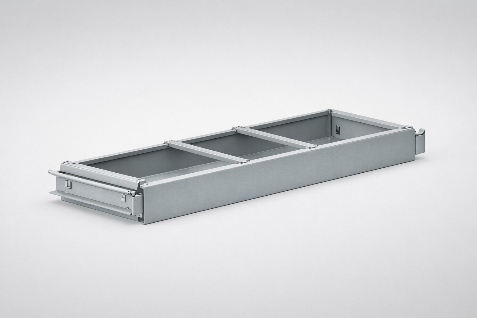 Akcesorium do szaf biurowych Szuflada ramowa – 95 x 951 x 360 - dostosowanie wnętrza metalowych szaf do segregatorów