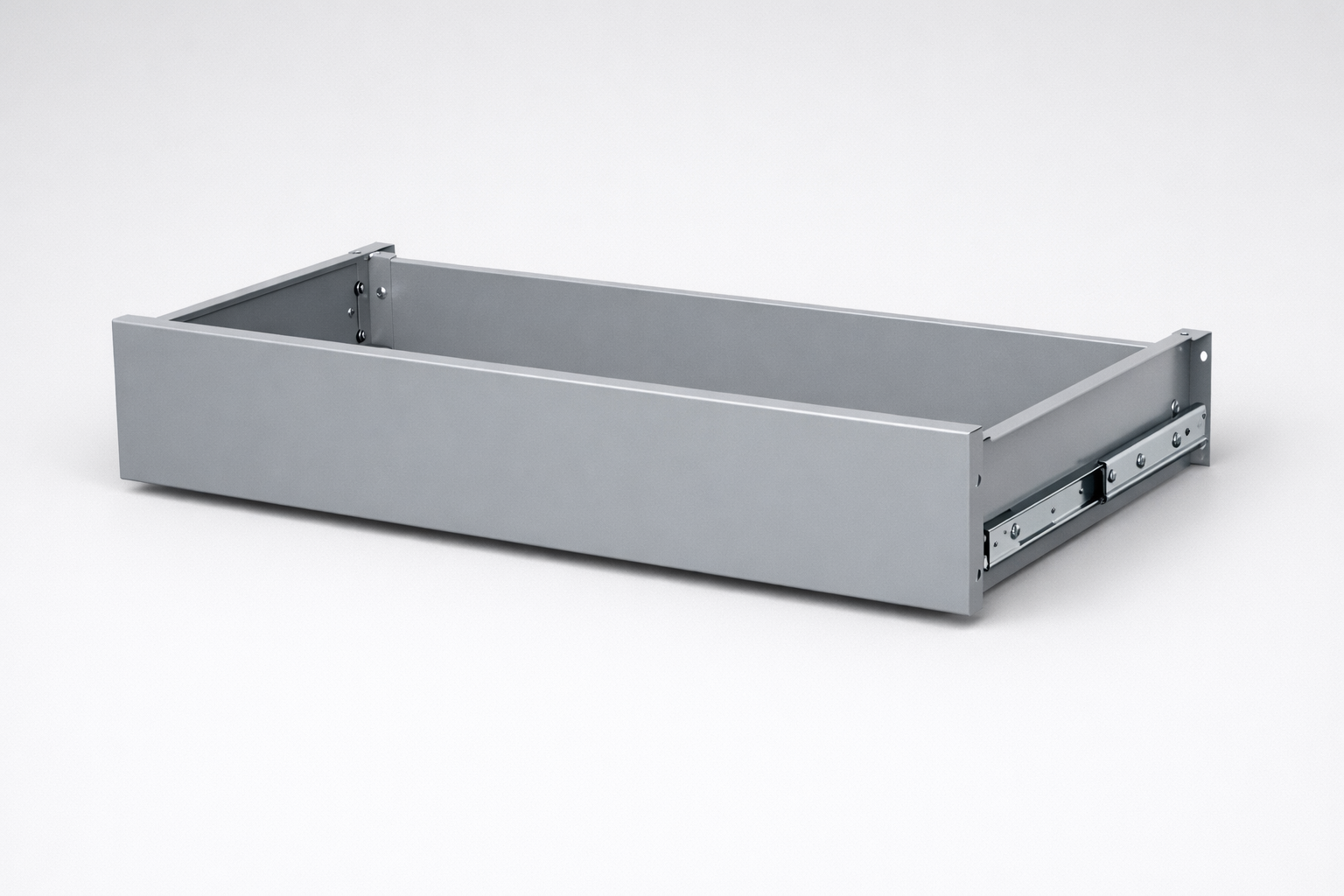 Akcesorium do szaf biurowych Szuflada pełna – 102 x 624 x 370 - dostosowanie wnętrza metalowych szaf do segregatorów