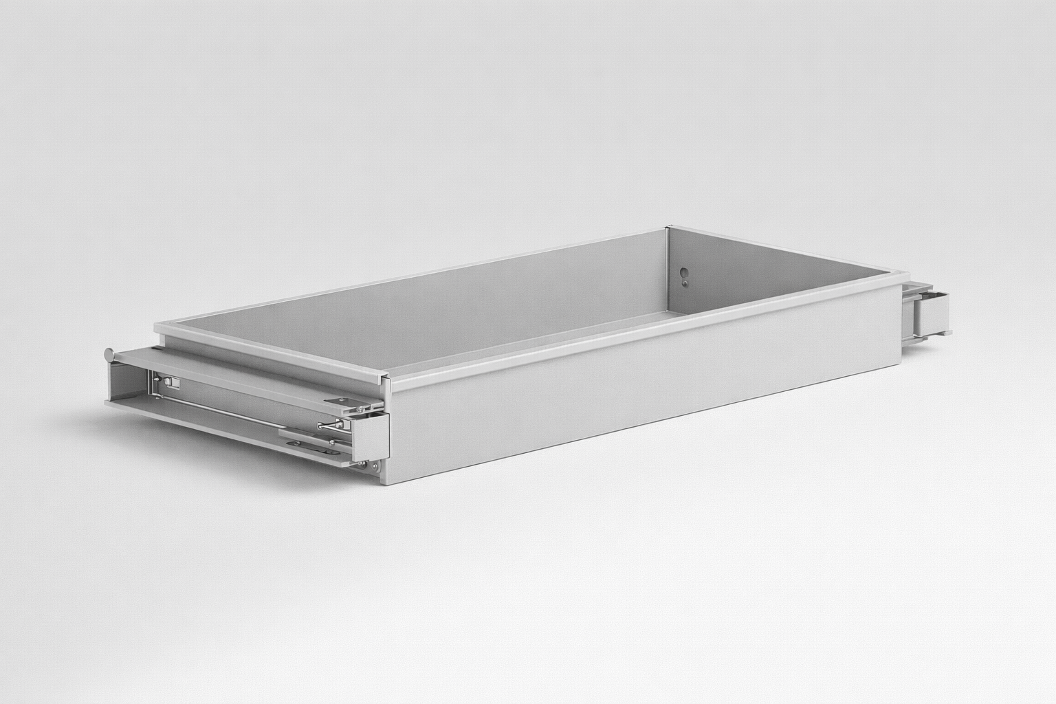 Akcesorium do szaf biurowych Szuflada pełna – 102 x 1024 x 370 - dostosowanie wnętrza metalowych szaf do segregatorów