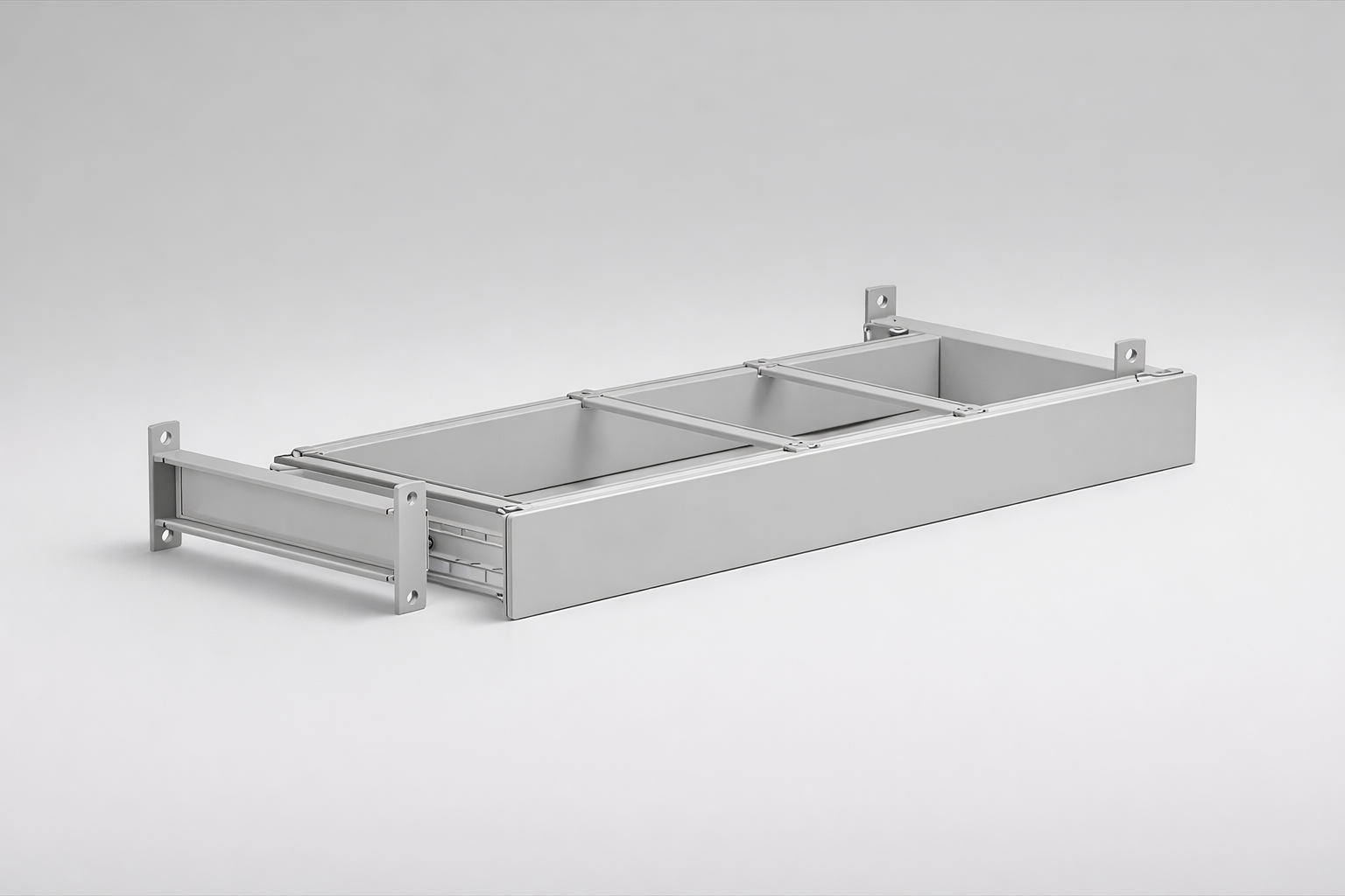 Akcesorium do szaf biurowych Szuflada – 95 x 1120 x 360 - dostosowanie wnętrza metalowych szaf do segregatorów