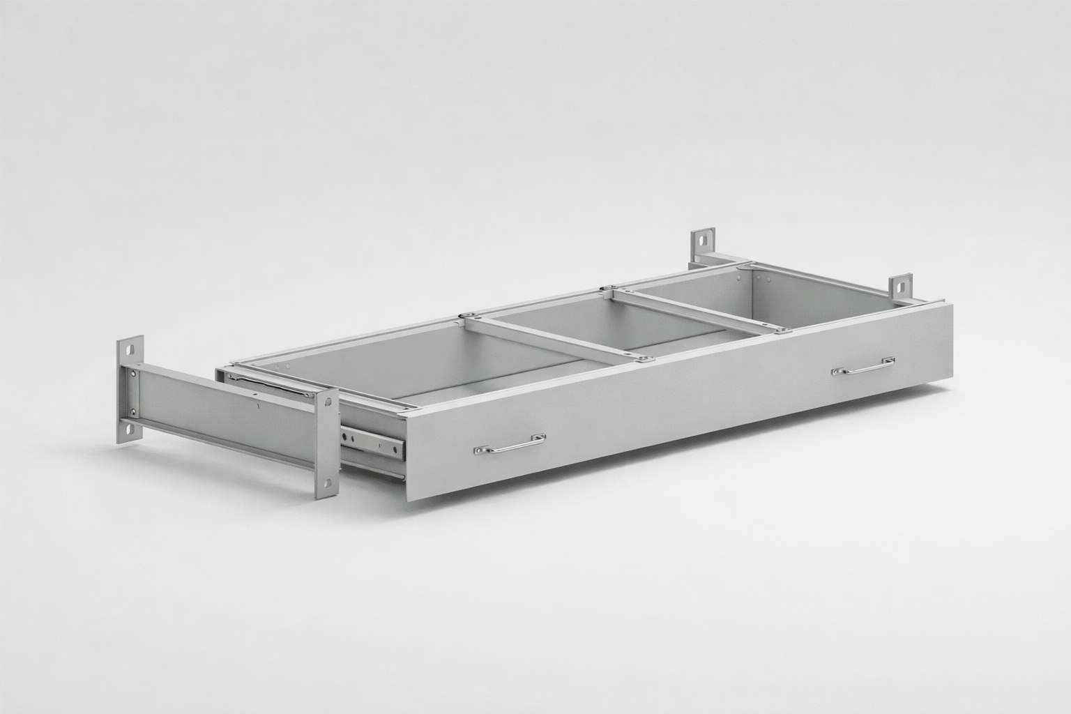 Akcesorium do szaf biurowych Szuflada – 95 x 765 x 348 - dostosowanie wnętrza metalowych szaf do segregatorów