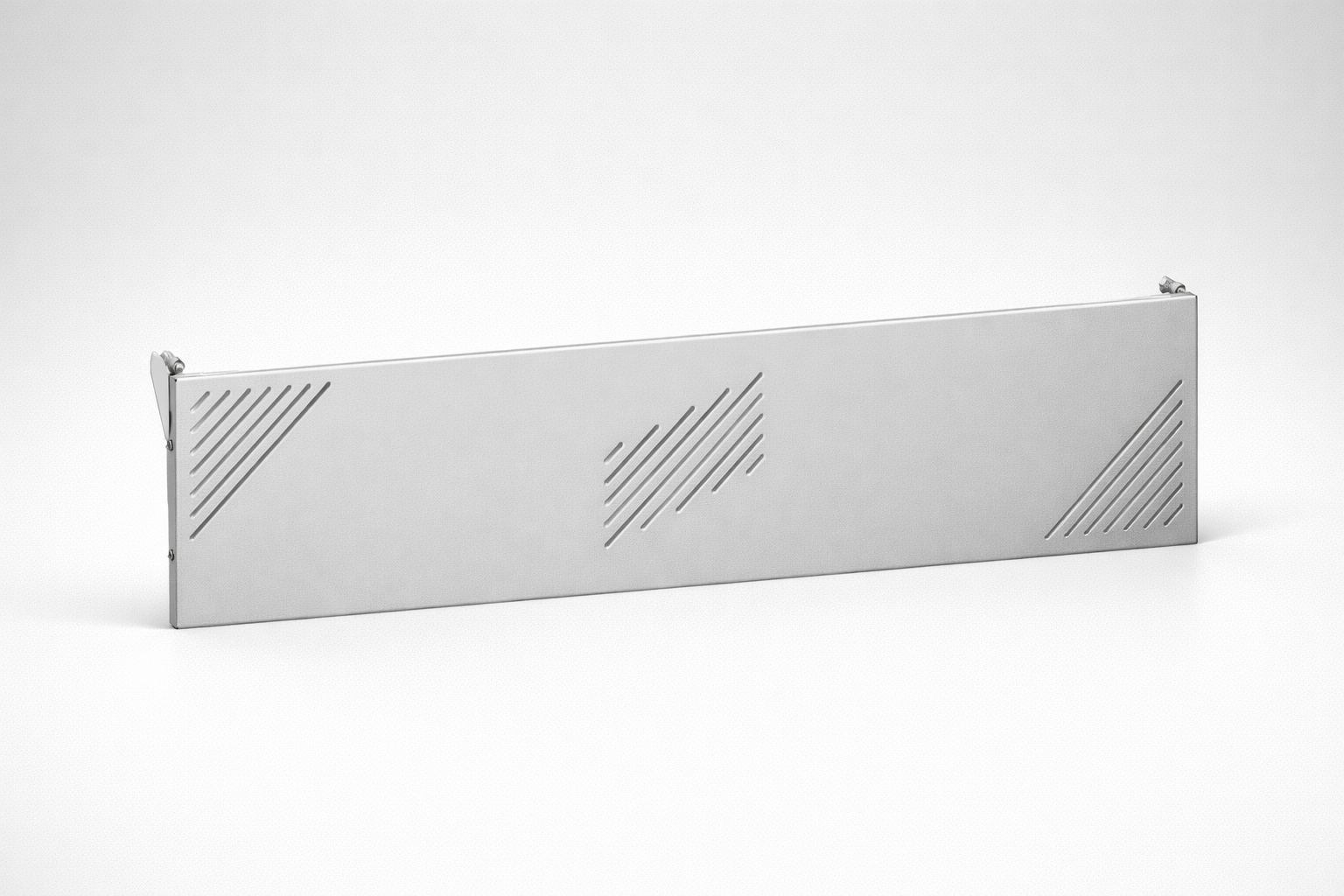 Stół biurowy Osłona tylna 12 - powtarzalne stanowiska pracy, łączenie blatów i łatwe