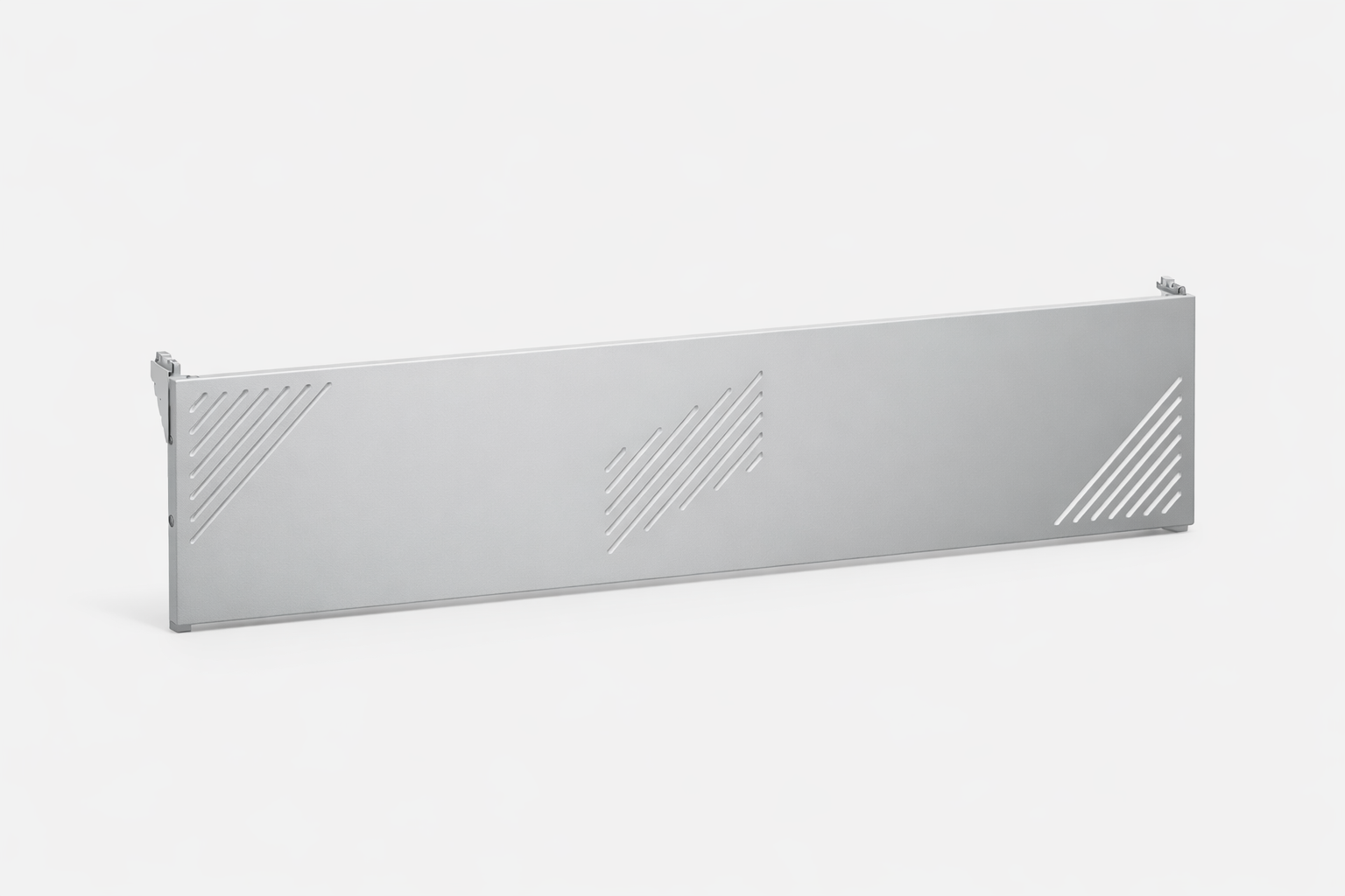 Stół biurowy Osłona tylna 16 - powtarzalne stanowiska pracy, łączenie blatów i łatwe