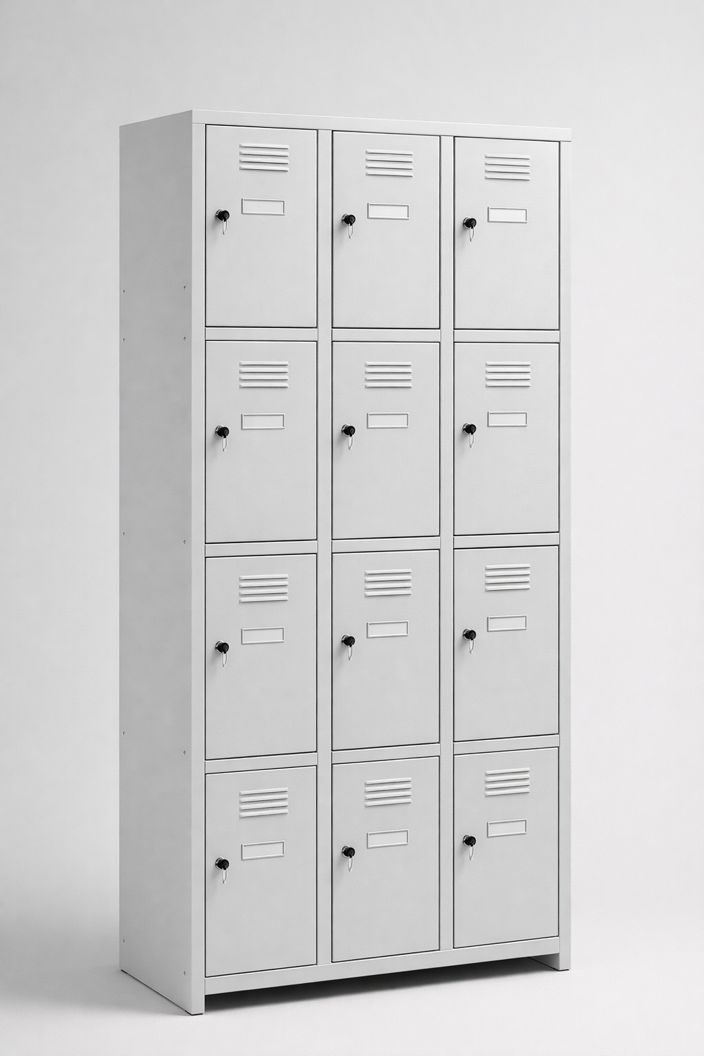 Szafa skrytkowa SUS 334 W st - czytelny podział prywatnych schowków w przestrzeni