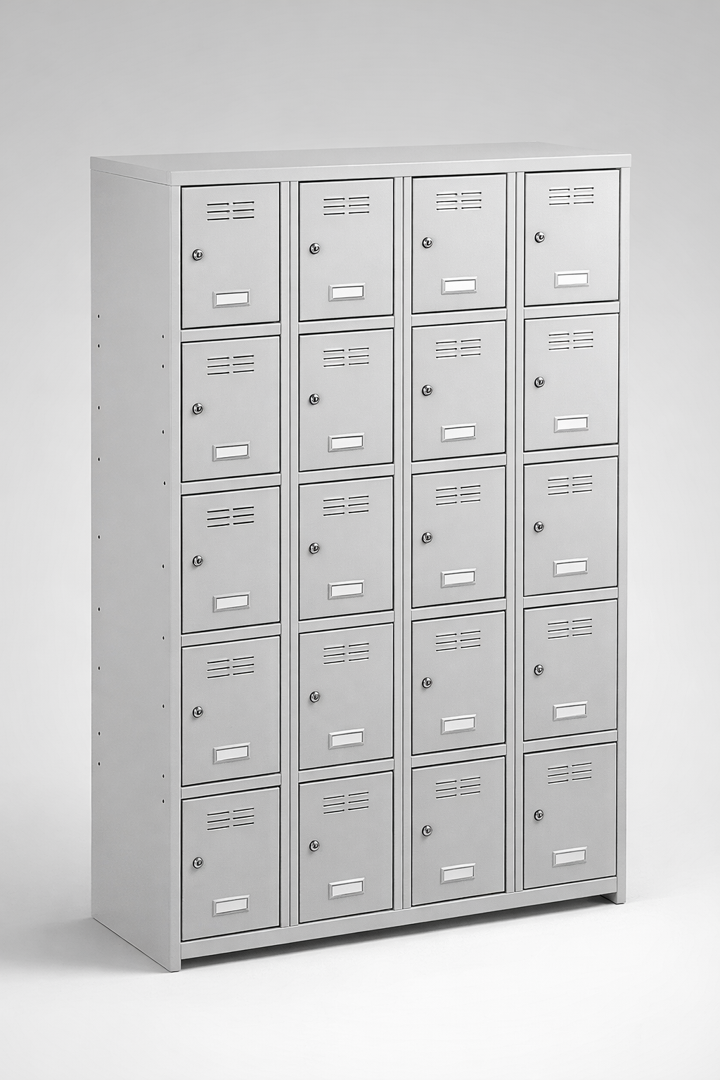 Szafa skrytkowa SUS 345 W st - czytelny podział prywatnych schowków w przestrzeni