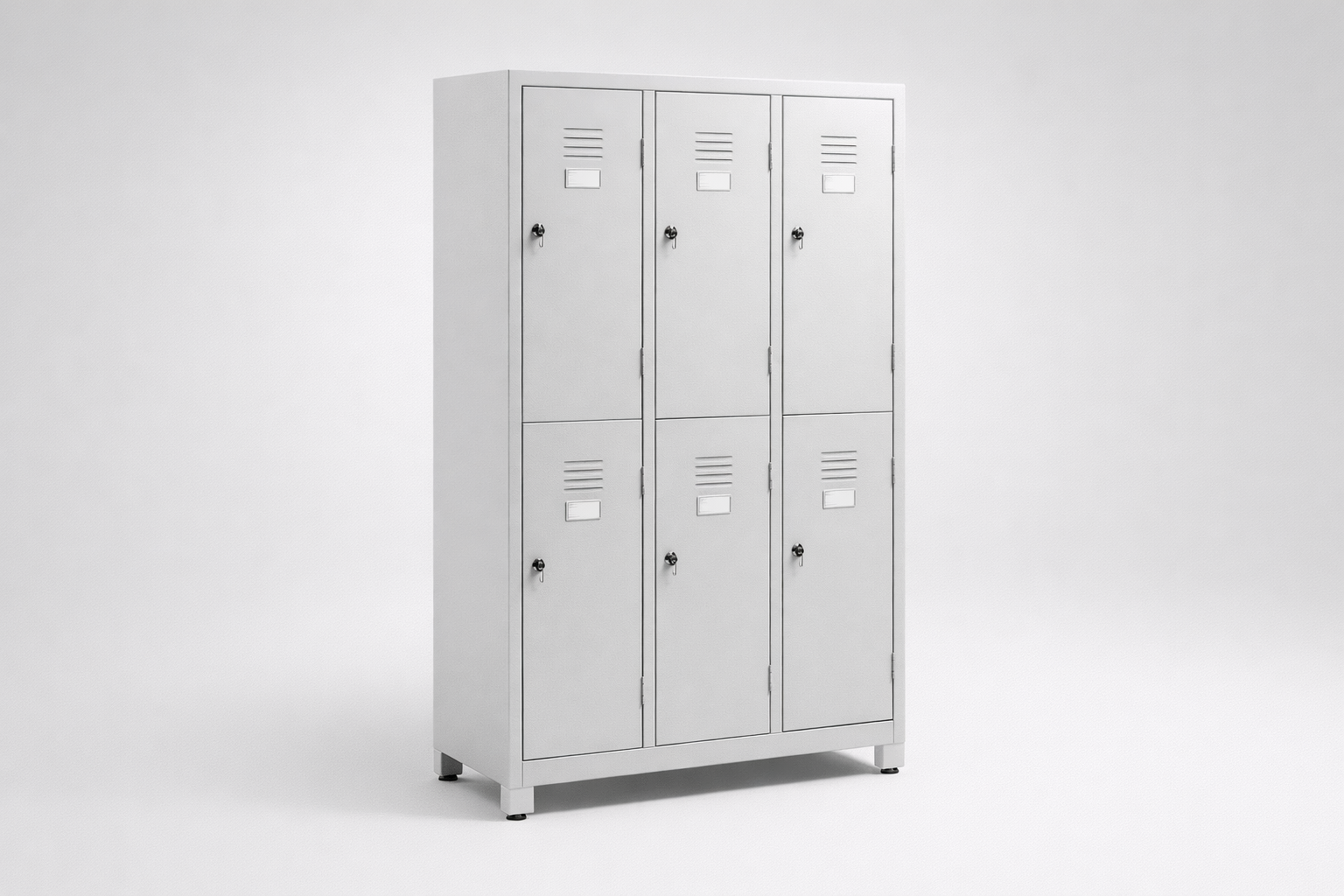 Szafa z drzwiami z plexi MSus 332 - połączenie przejrzystości wizualnej zawartości z