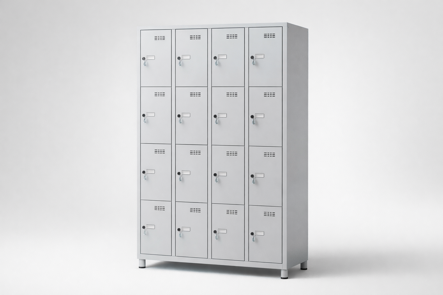 Szafa z drzwiami z plexi MSus 335 - połączenie przejrzystości wizualnej zawartości z