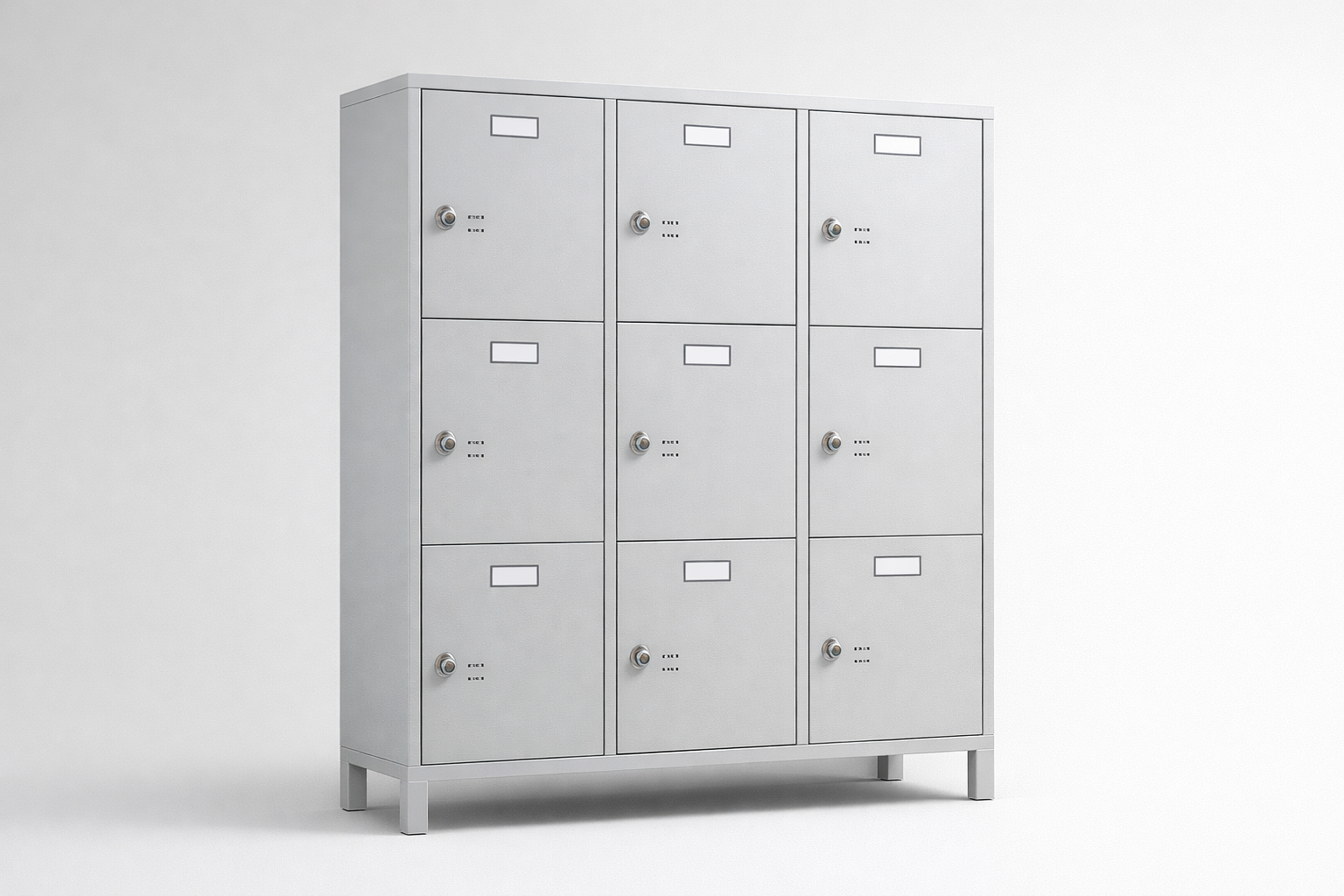 Szafa z drzwiami z plexi MSus 433 - połączenie przejrzystości wizualnej zawartości z