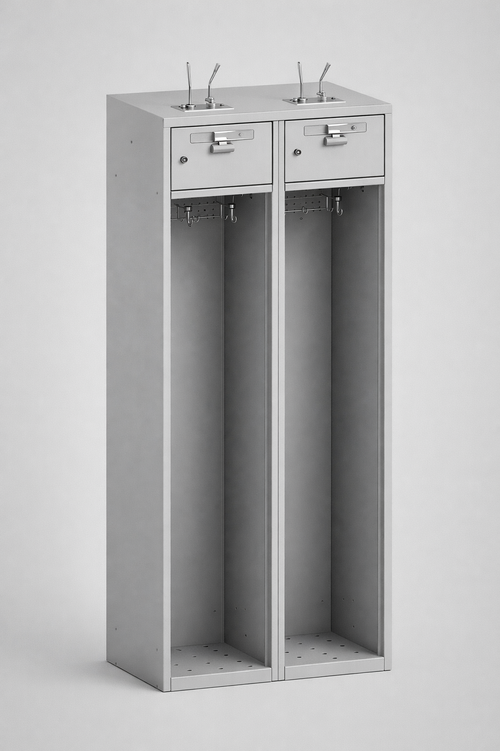 Szafka ubraniowa BHP MSS 420 - porządek wyposażenia osobistego oraz powtarzalny