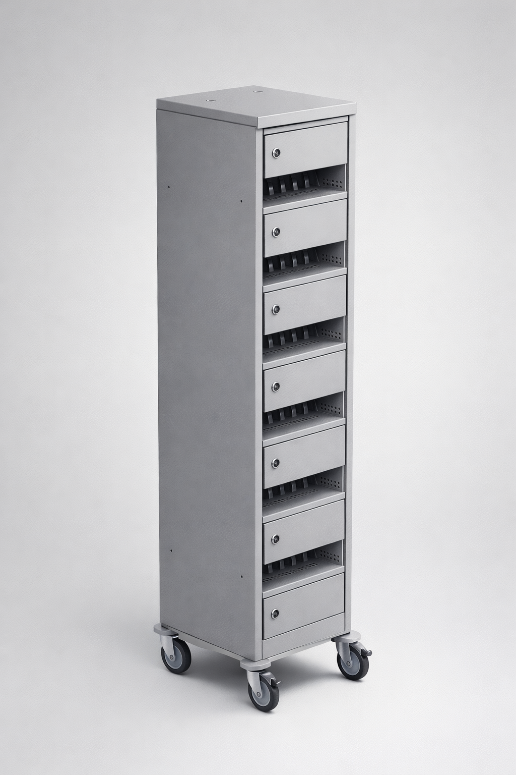 Szafa na laptopy SZNL 0101010104 - stacjonarne przechowywanie, ładowanie i przypisanie