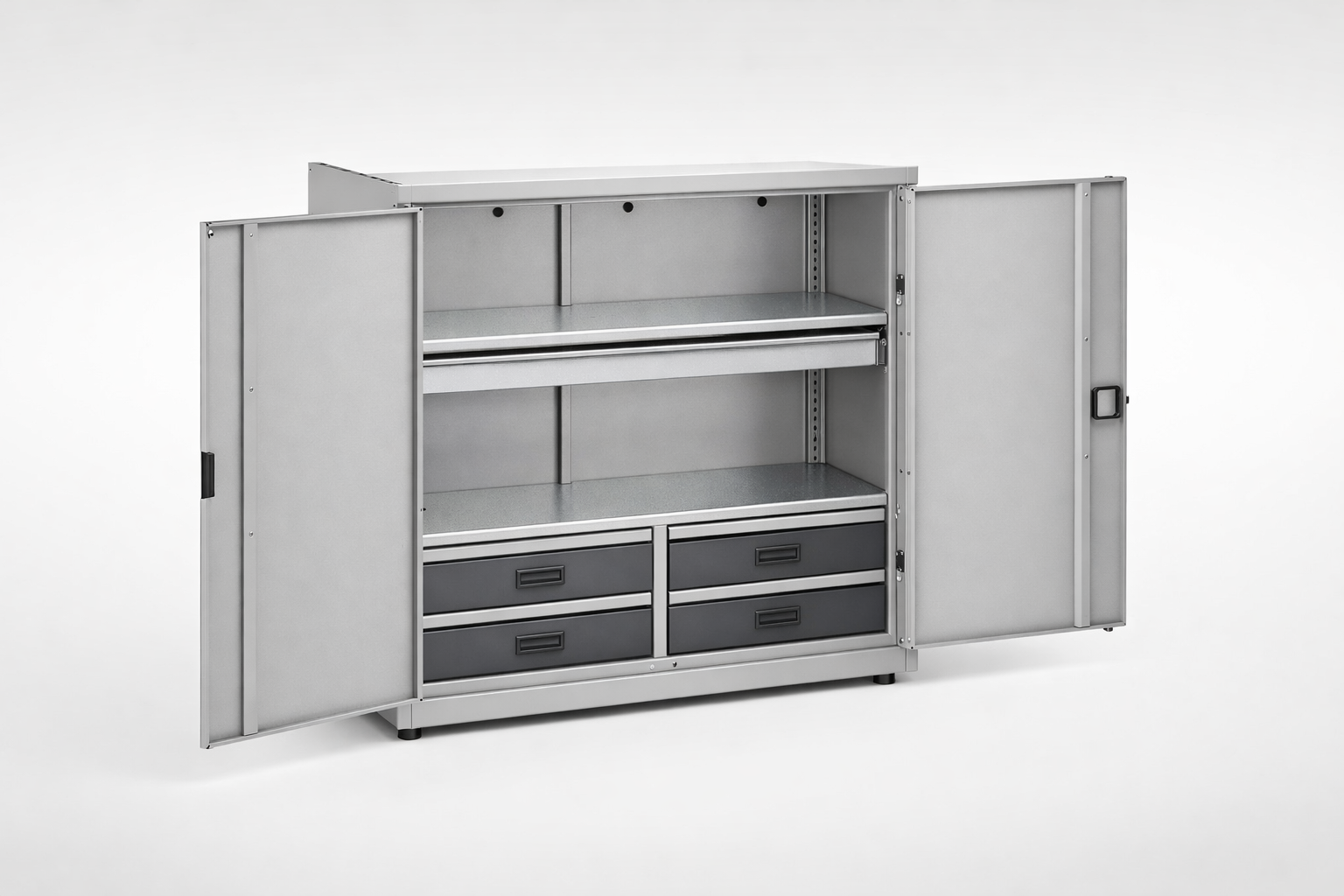 Szafa warsztatowa MSW112/5-27 - organizację narzędzi, komponentów i wyposażenia