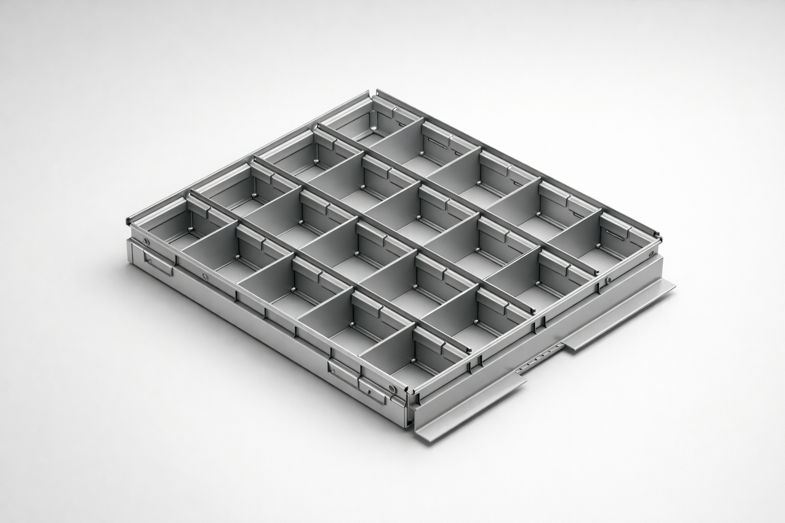 Szafa warsztatowa Wkład szuflady typ B70 - organizację narzędzi, komponentów i wyposażenia