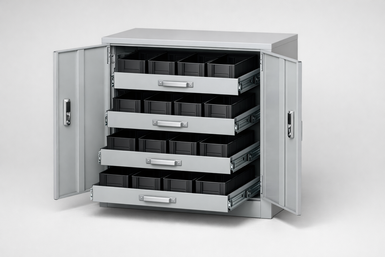 Szafa warsztatowa S3/h63 – 4 szt. - organizację narzędzi, komponentów i wyposażenia