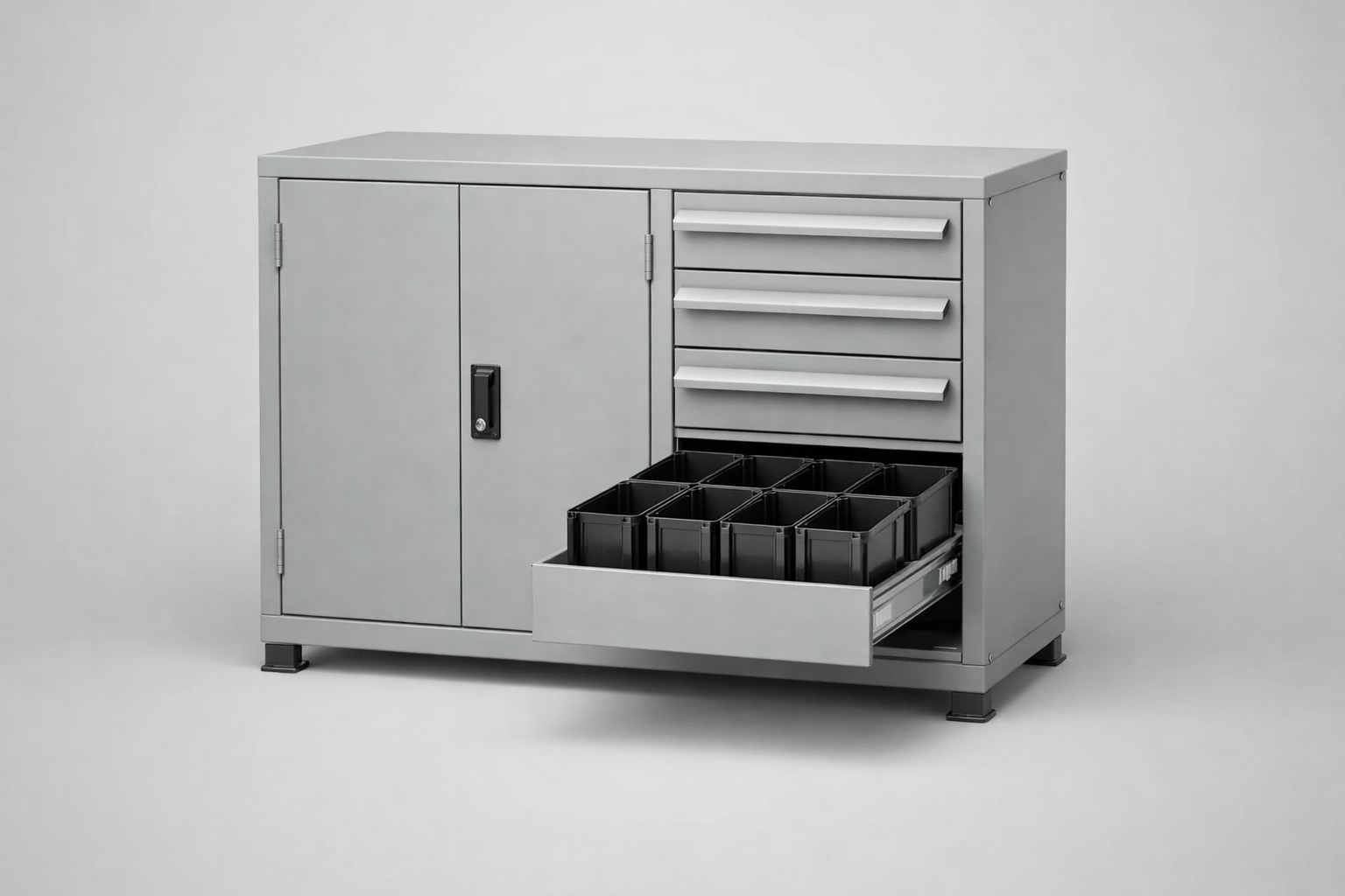 Szafa warsztatowa S3/h63 – 1 szt. - organizację narzędzi, komponentów i wyposażenia