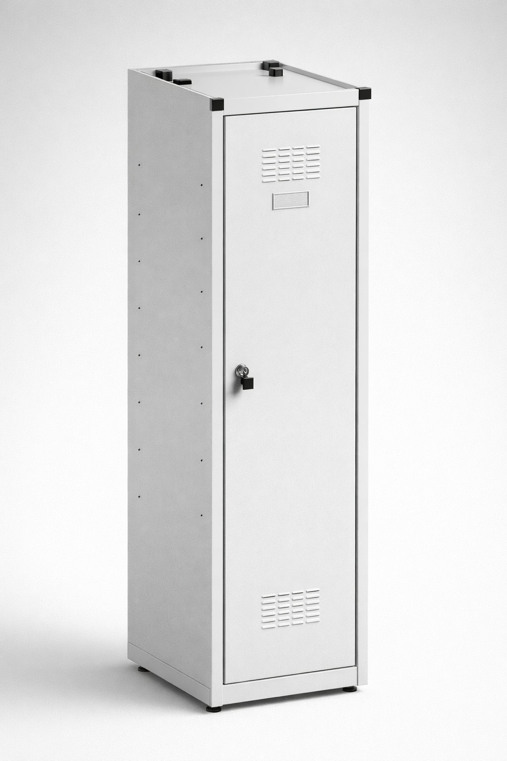 Szafy ubraniowe SUM i MSUM — Klasyczne szafki BHP dla zakładów pracy, administracji, logistyki i obiektów wymagających uporządkowania szatni pracowniczych.