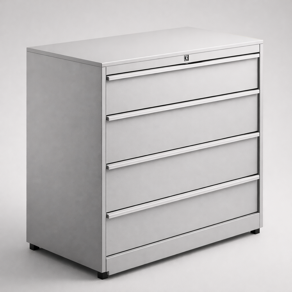 Szafy i meble warsztatowe — Rodzina szaf warsztatowych dla przemysłu, utrzymania ruchu, zapleczy technicznych i profesjonalnych warsztatów, w których trzeba połączyć nośność, organizację narzędzi oraz przewidywalną konfigurację stanowisk.