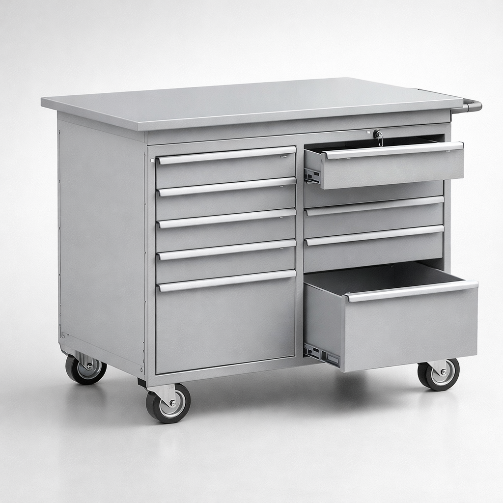 Szafa warsztatowa SzwN 252 - organizację narzędzi, komponentów i wyposażenia